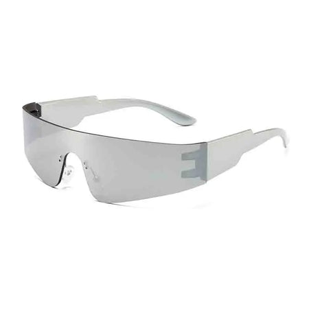 Punk Frameless Y2K Sunglasses for Ultimate Sun Protection Silver Silver / As pictures