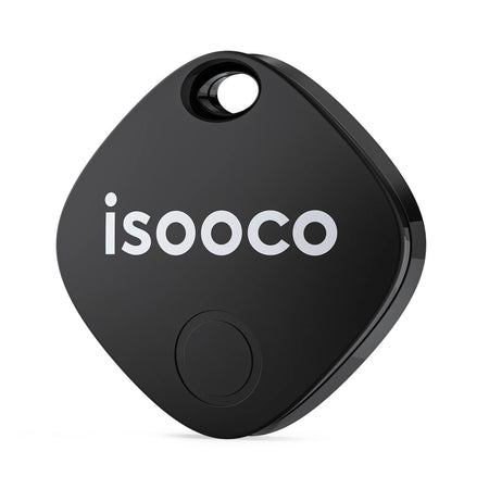 isooco Mini Bluetooth Tracker - Smart Keychain Locator for iOS iOS version-1Pcs