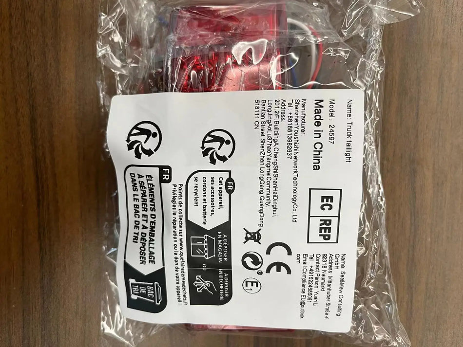 Galinių žibintų komplektas Ford 21 LED stabdžių žibintai su dienos šviesos žibintais DRL 12/24V, didelis ryškumas