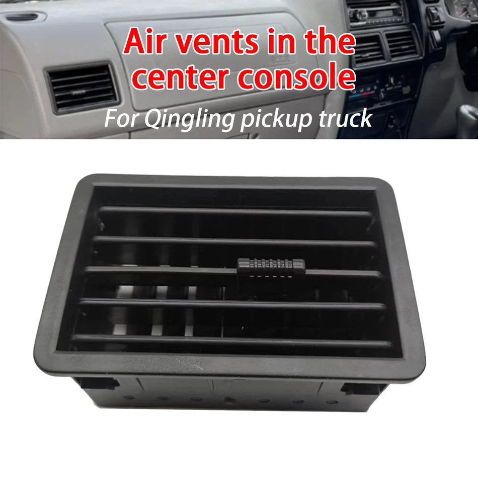 Panou de ventilație AC pentru Isuzu Rodeo, grilă din plastic ABS pentru consola centrală