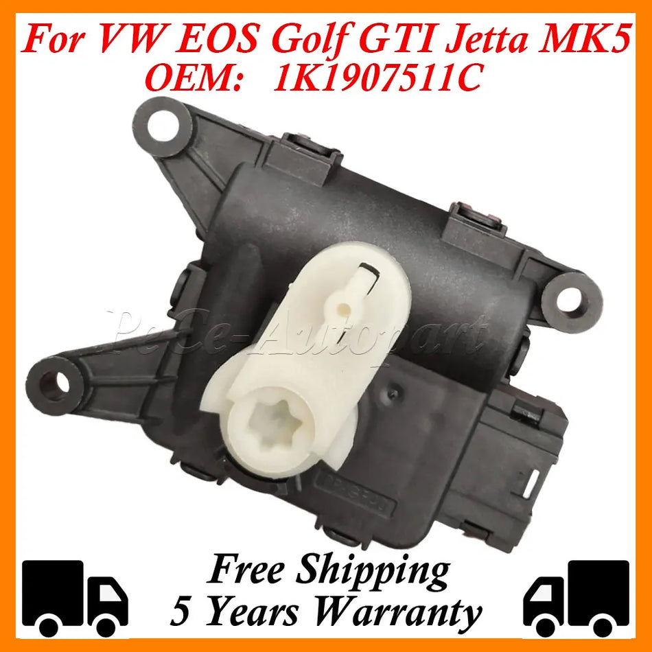 Servomotor da válvula de controlo do aquecimento para VW Golf Mk5 e Audi A3