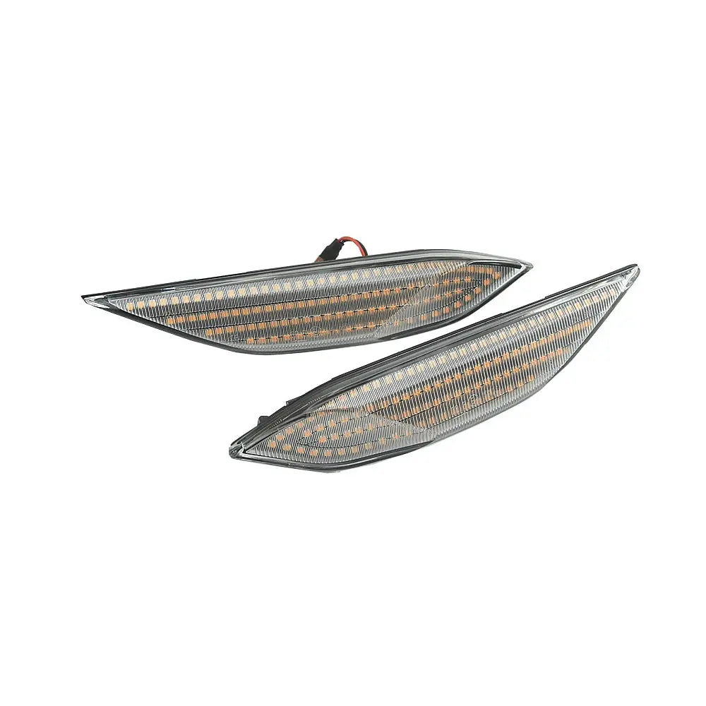 Dynamic Amber LED Turn Signal Lights For Porsche Cayenne 958 2010-2014 by InterCyprus Trading Ltd