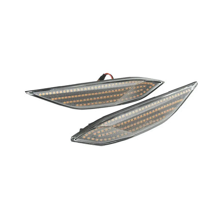 Dynamic Amber LED Turn Signal Lights For Porsche Cayenne 958 2010-2014 by InterCyprus Trading Ltd