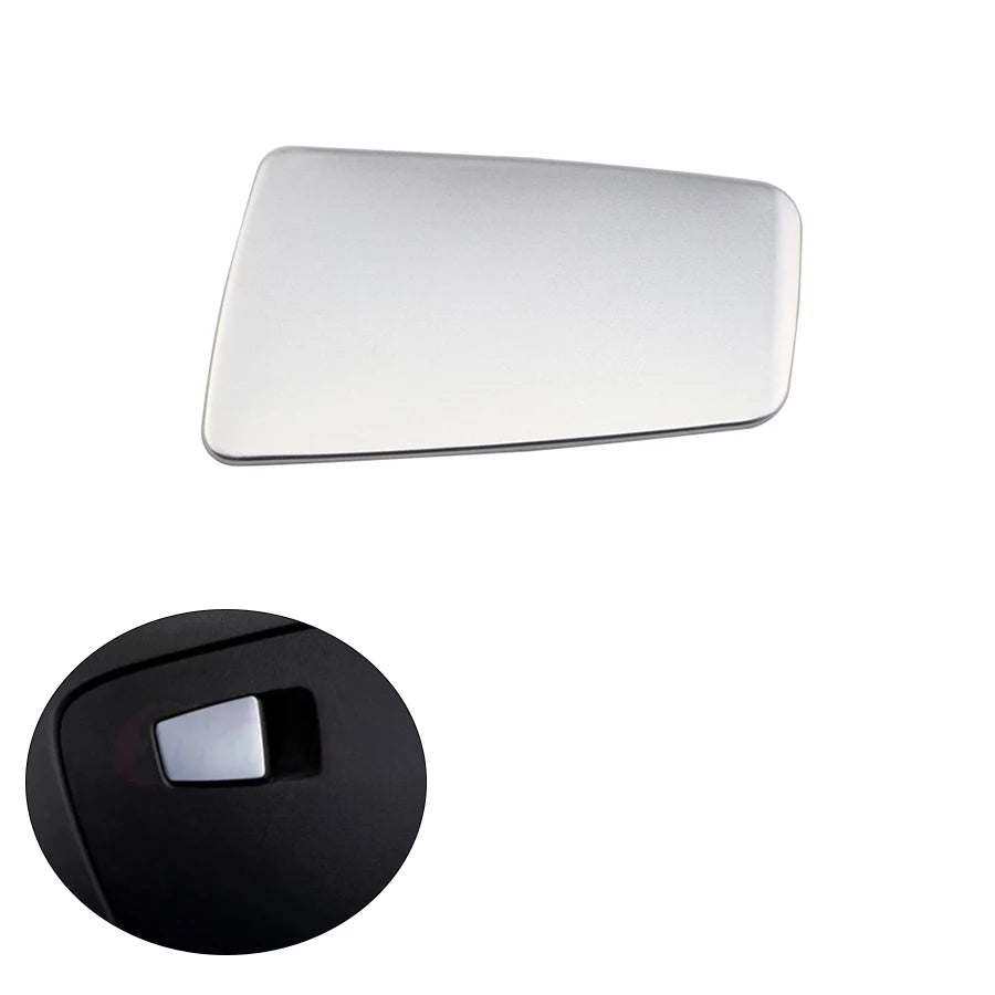 Kryt rukojeti přihrádky na rukavice chromová nálepka pro Hyundai Tucson 2015-2017 prémiový chromový povrch snadná instalace