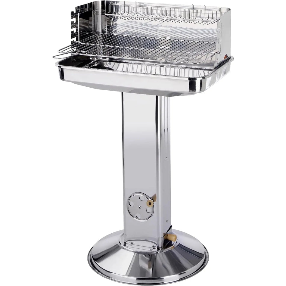 Kolgrill Trattgrill med rostfri hylla