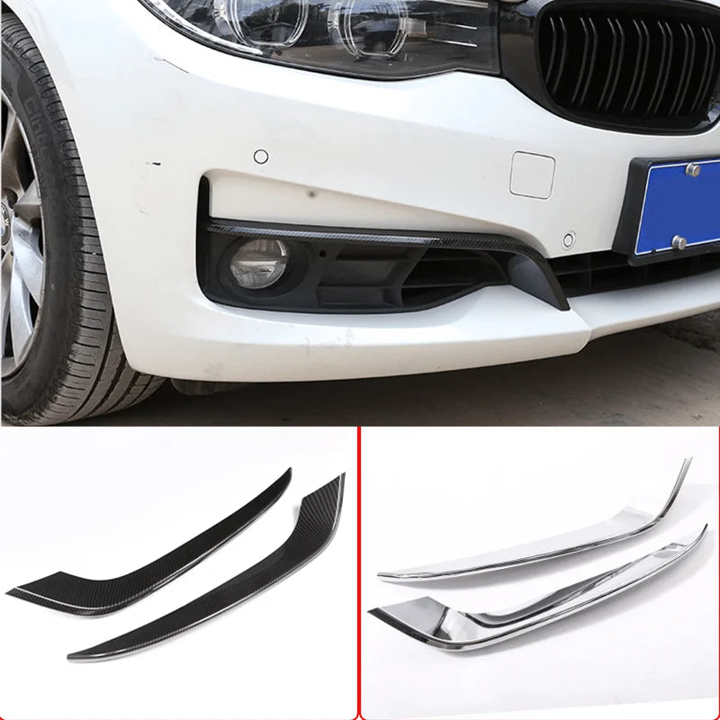BMW 3 Series GT F34 Strisce Luci Fendinebbia Anteriori in Fibra di Carbonio