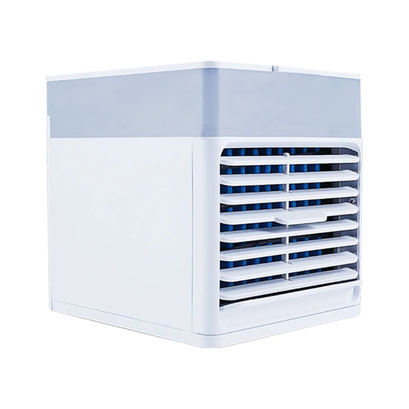 2025 Mini Air Cooler USB Fan for Dorms and Offices - Donirt White