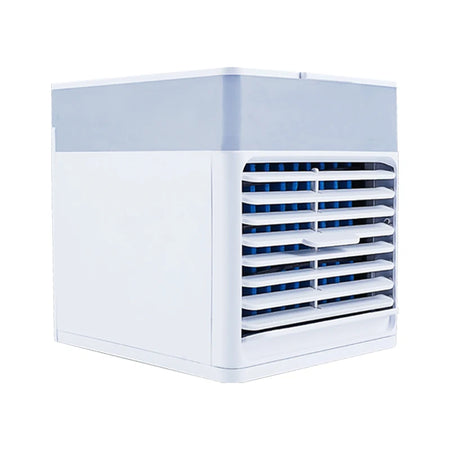 2025 Mini Air Cooler USB Fan for Dorms and Offices - Donirt White
