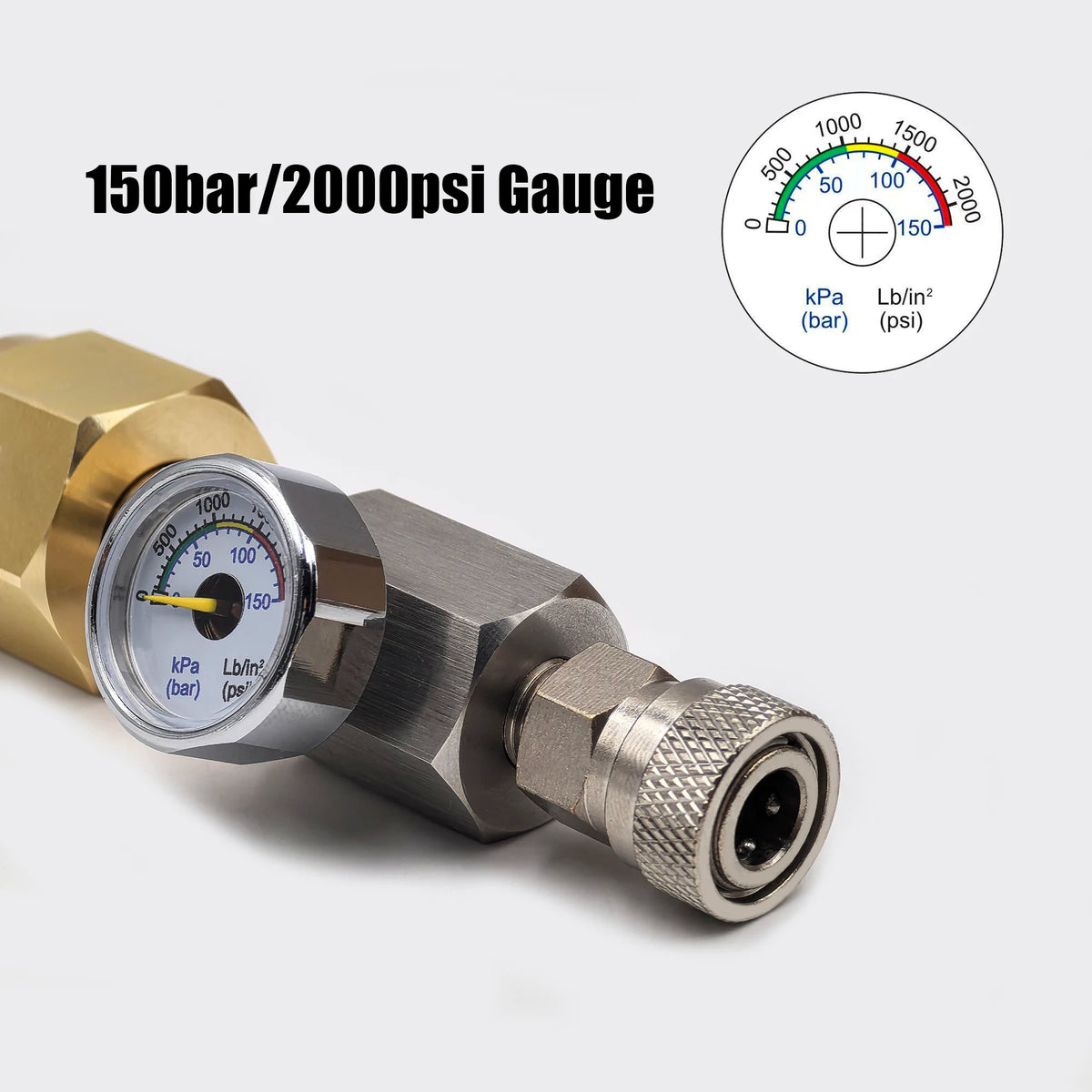 Soda Sparkling Maker Adapter CGA320 W21.8 &ndash; CO2 Fitting