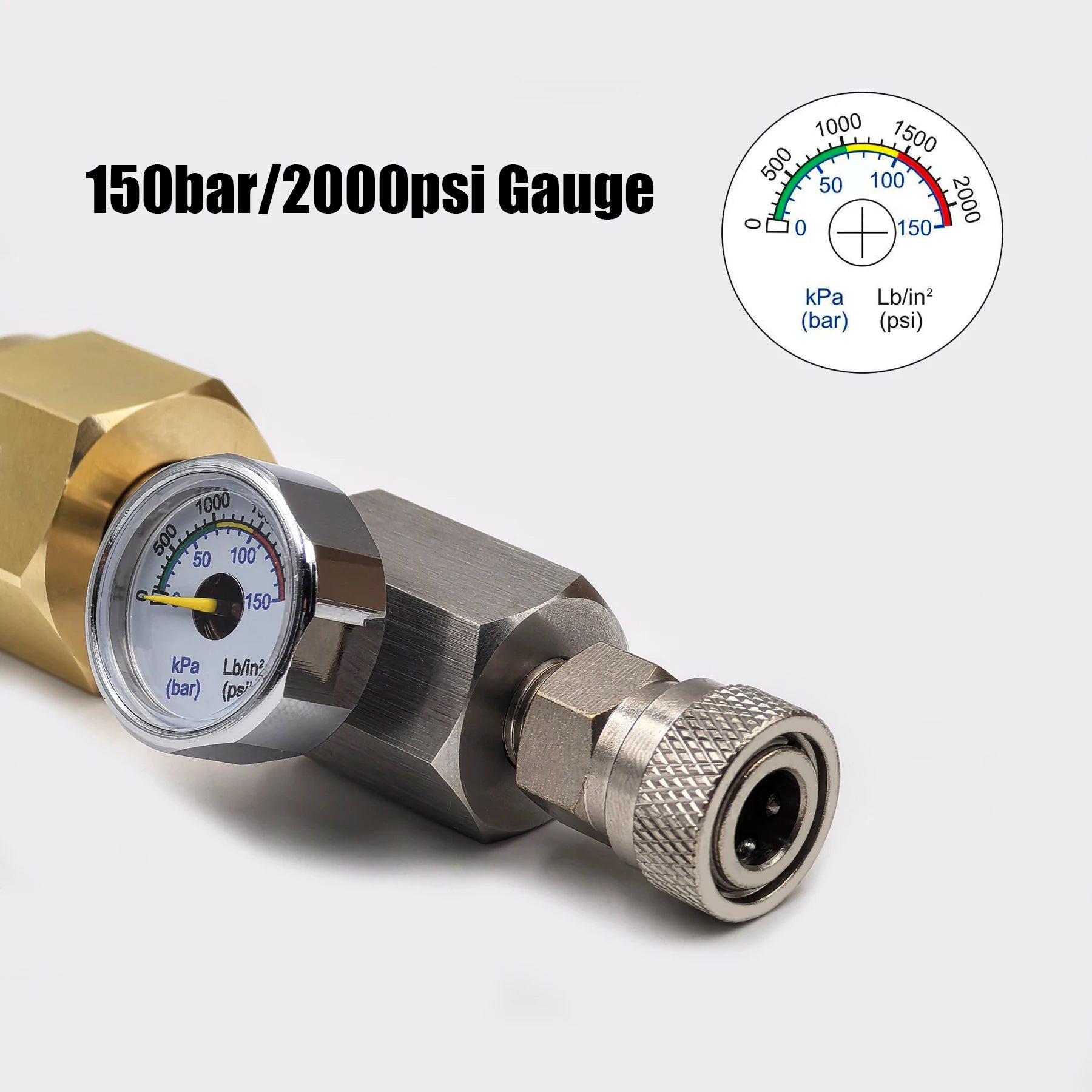 Soda Sparkling Maker Adapter CGA320 W21.8 &ndash; CO2 Fitting