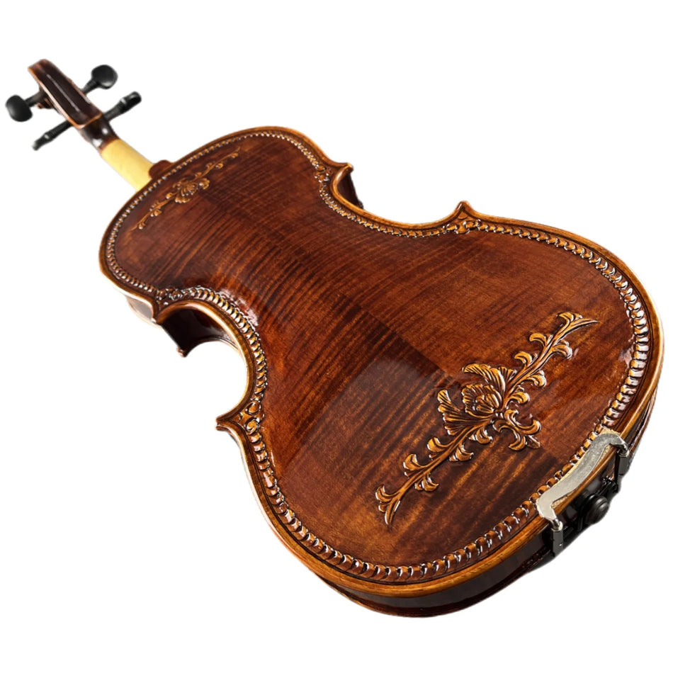 Old Europe Carving Violin VB-700CRV &ndash; Hand Crafted Finish