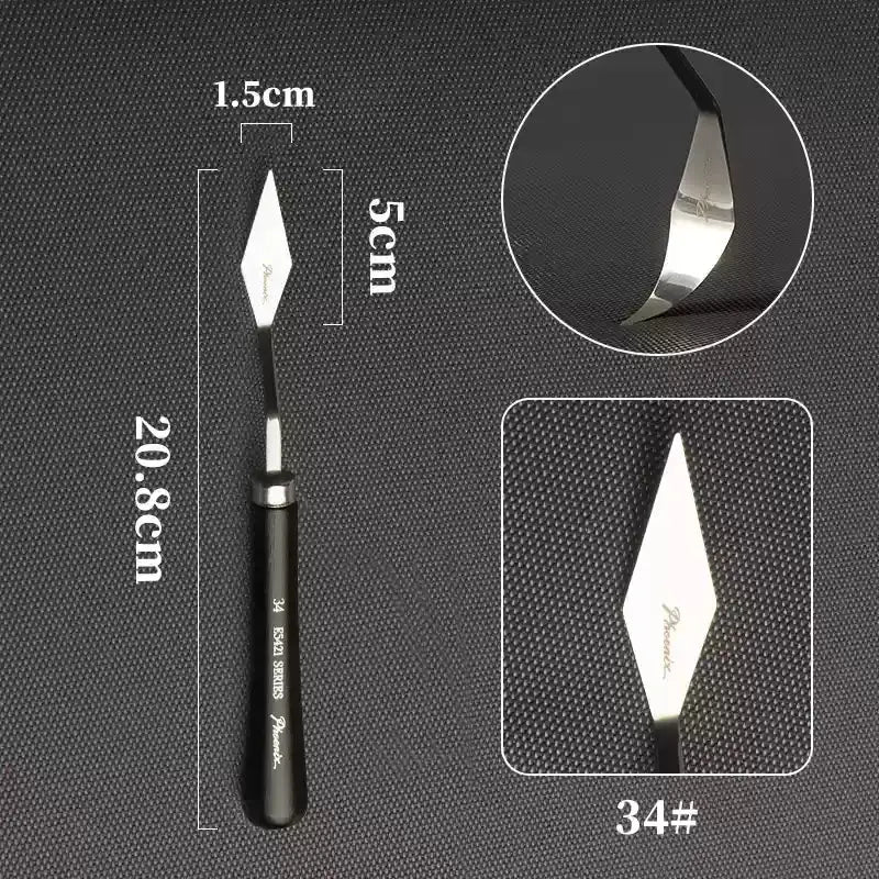PHOENIX High Flexible Palette Knife E5421 &ndash; Ultra Flexible E5421-34