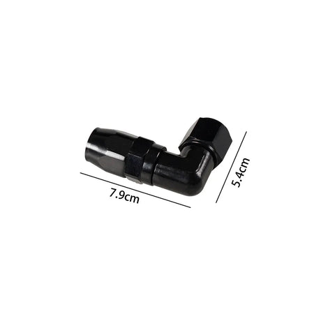 AN10 Straight 90° Degree Aluminum Swivel Hose End Fitting Adapter Oil Fuel Line NPT PLUG by InterCyprus Trading Ltd