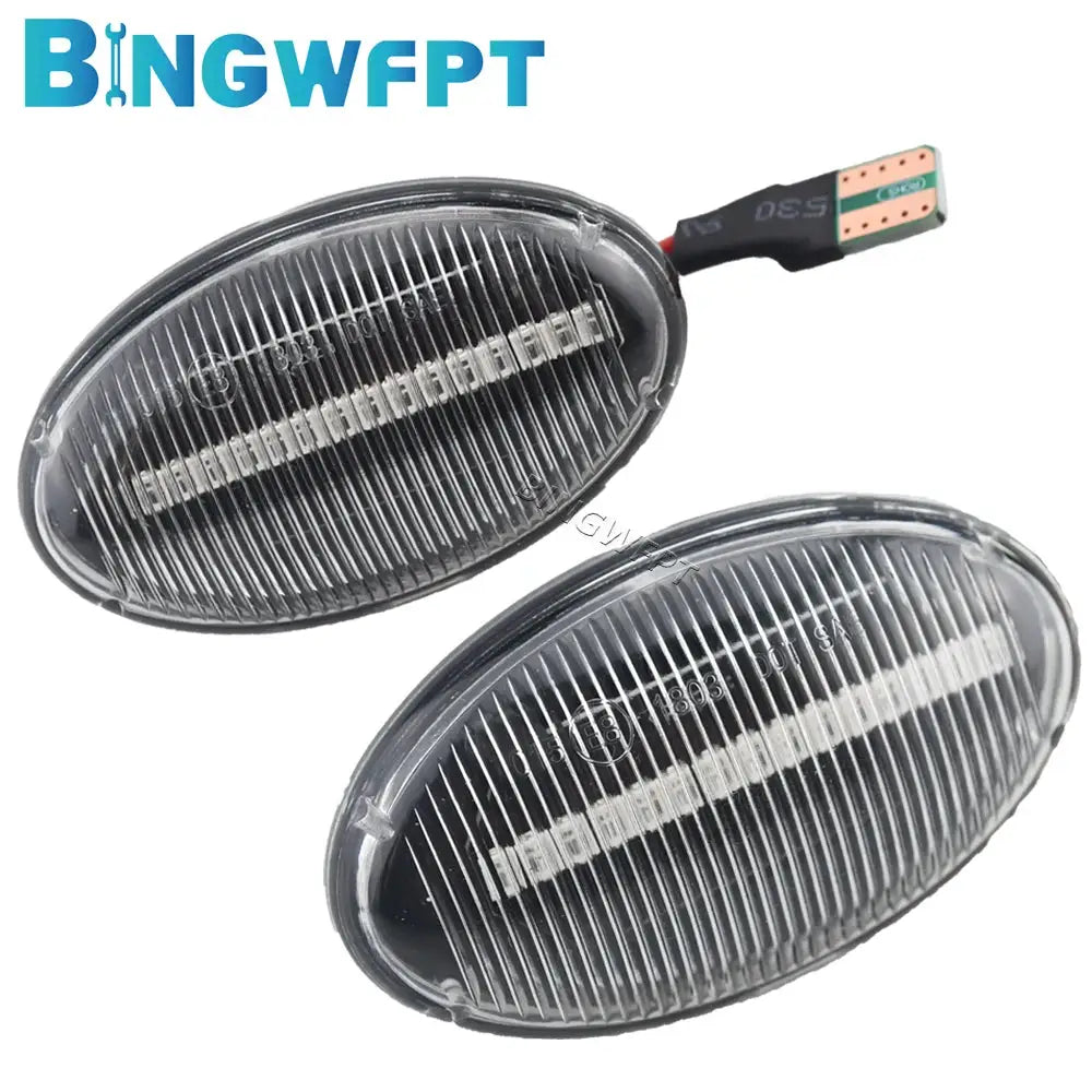 Blinker Dynamic LED Turn Signal Sequential Flashing Light For Mercedes Benz Smart 450 452 A-Class W168 Vito W639 W447 Citan 415 by InterCyprus Trading Ltd
