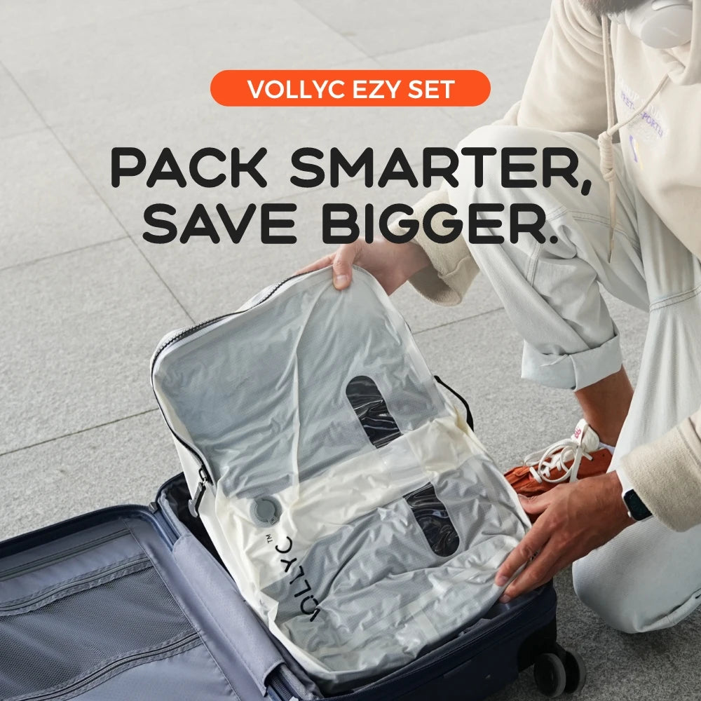 VOLLYC EZYPACK and EZYBAG 25L &ndash; IPX7 Nylon Vacuum Bag