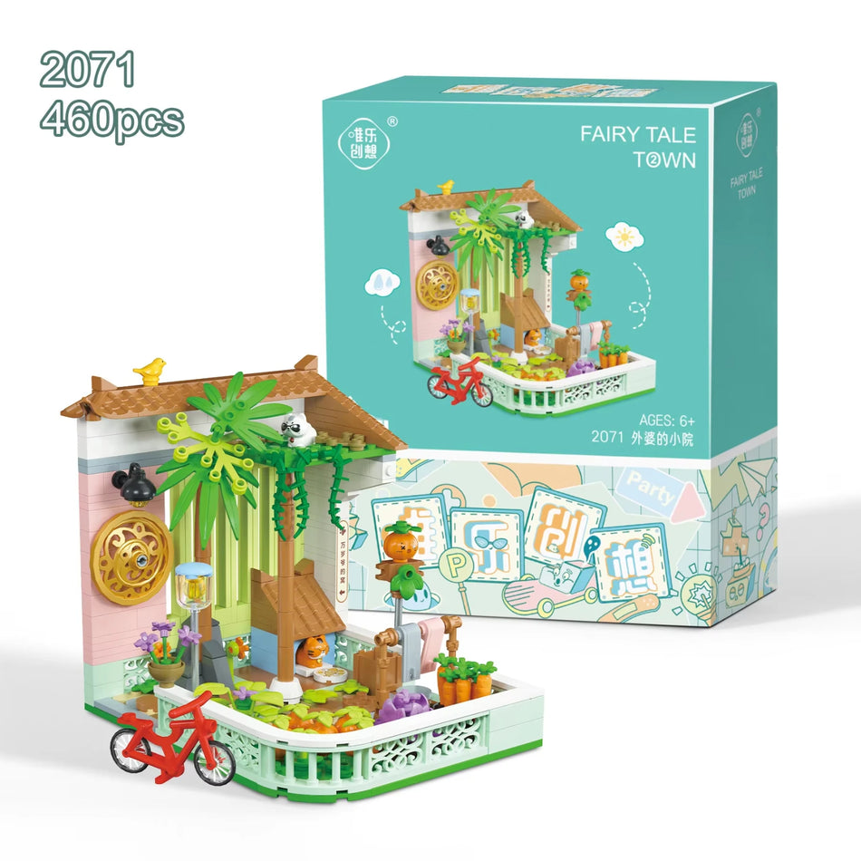 465PCS City Block Building Set For Kids House Blocks