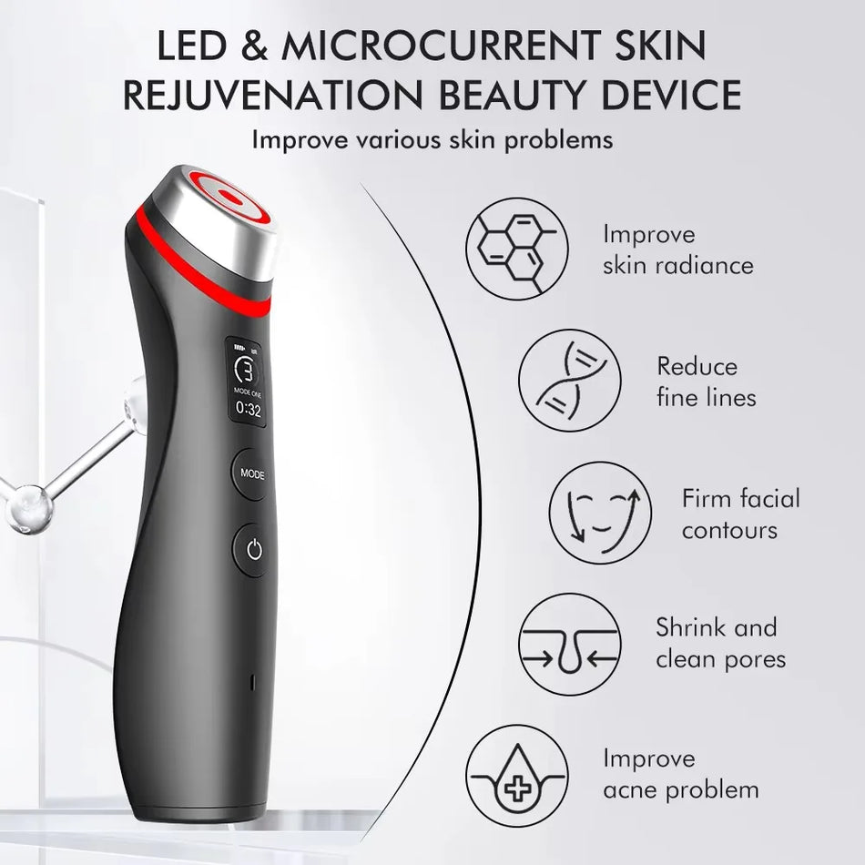 Ager Booster Pro Skin Therapy Wand &ndash; Six In One LED Device