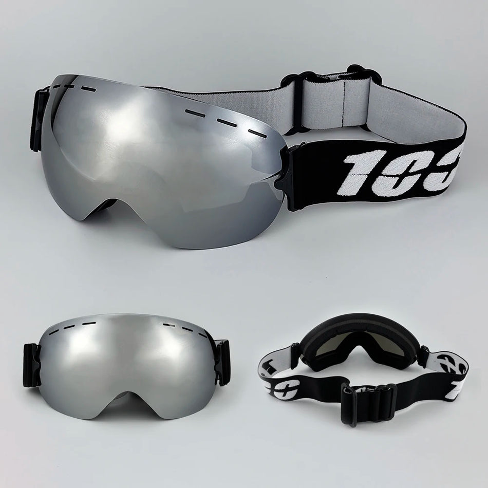 Γυαλιά σκι διπλής στρώσης UV400 κατά της ομίχλης για χειμερινά σπορ