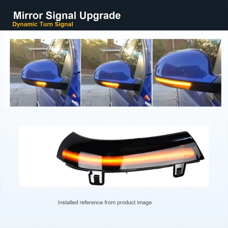 LED Turn Signal Lights with Flowing Water Effect for VW Passat B6 Golf 5 Jetta by InterCyprus Trading Ltd