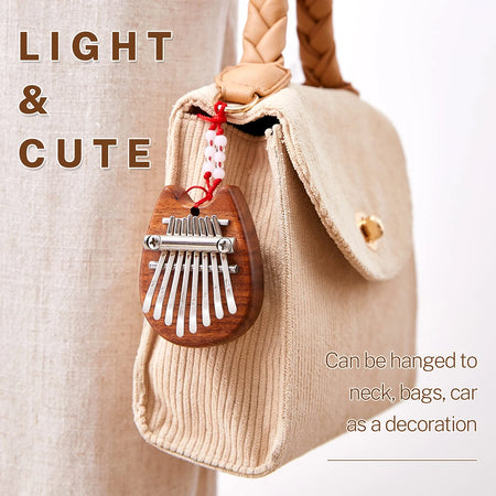 Mini Kalimba 8 Key Thumb Piano &ndash; Portable Cute Totoro Style