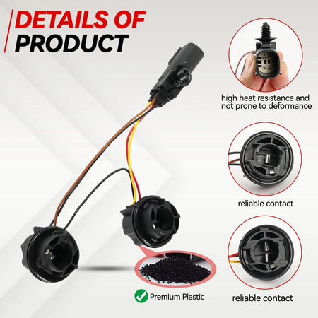 Tailgate Tail Bulb Holder H1BB13A412AB For Ford Fiesta ABS Material Durable Replacement Part 2112572 by InterCyprus Trading Ltd