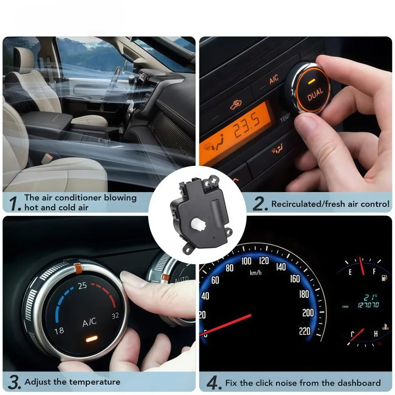 Chrysler 300 Dodge Charger Grand Caravan için HVAC Karışım Kapısı Aktüatörü 68031977AA