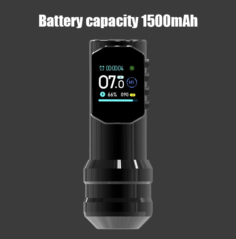 Black Warrior DM Wireless Tattoo Machine &ndash; Low Noise Motor