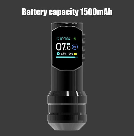 Black Warrior DM Wireless Tattoo Machine &ndash; Low Noise Motor