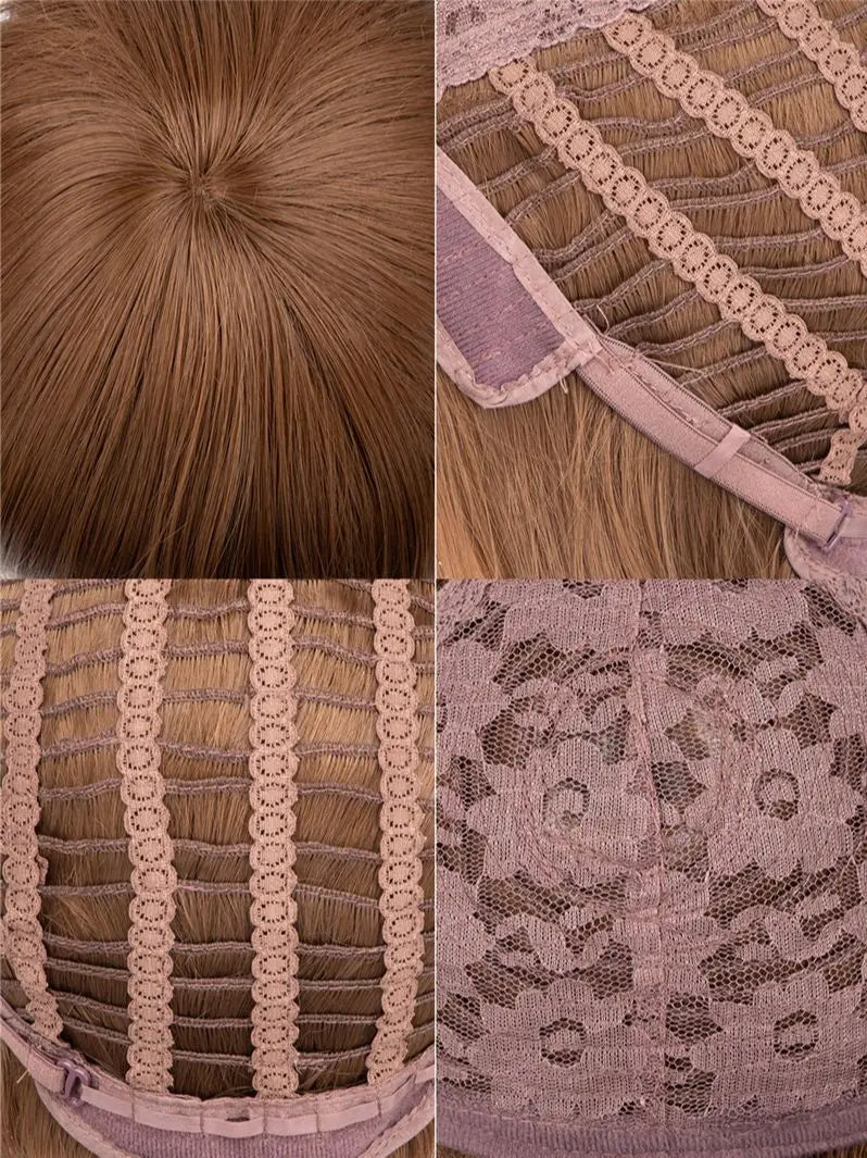 Grey Wise Wig for Cosplay - Short Straight Heat Resistant Synthetic Hair