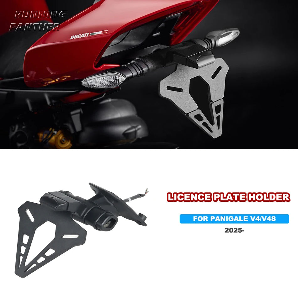 Aizmugurējais īsais numura turētājs Panigale V4/V4S 2025 Metāls