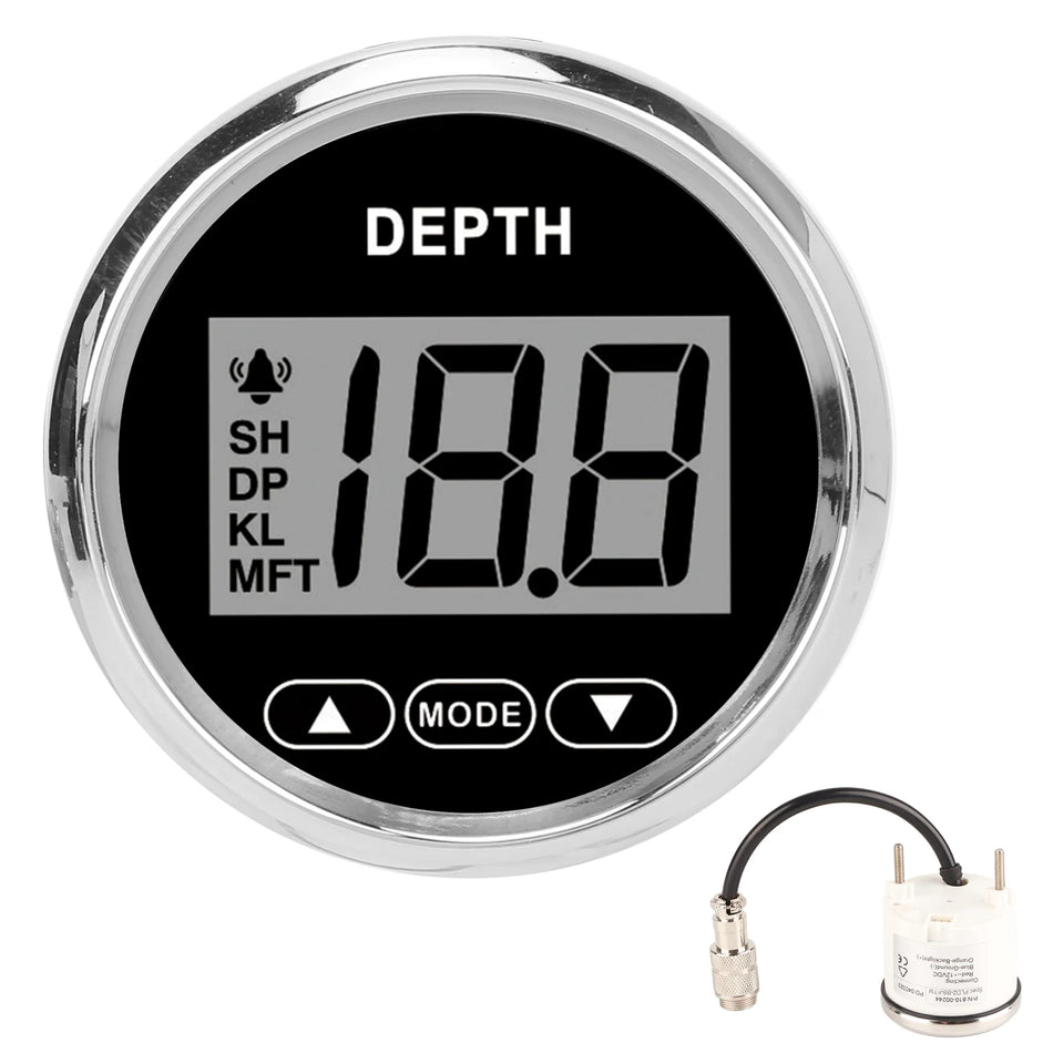 Adâncime Marină 100m Iluminat de Fundal, LED Alb Rezistent la Apă 316L Bezel pentru Yahturi