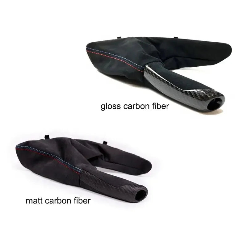 Handbremshebel mit Alcantara und Carbonfaser-Schaltknaufverkleidung für BMW F30-F84
