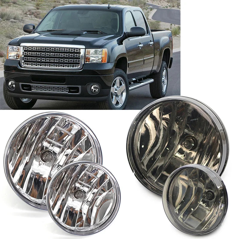 Сборка противотуманных фар ABS для GMC Sierra 1500 2500 3500 HD 2007-2013