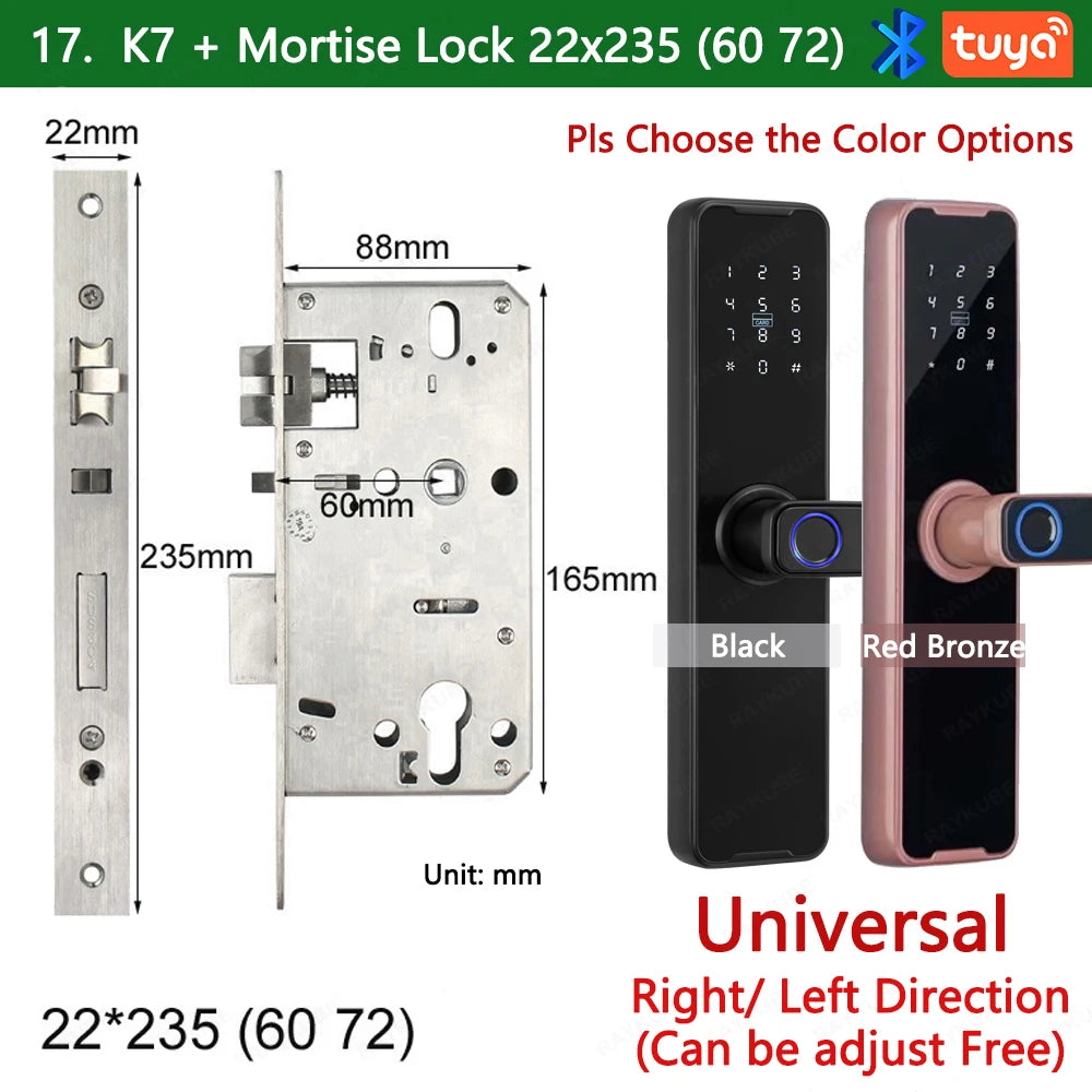 CDOK K7 Pro Tuya Smart Lock