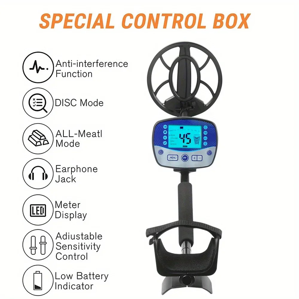 ANENG T11 Professional Metal Detector &ndash; Waterproof Design