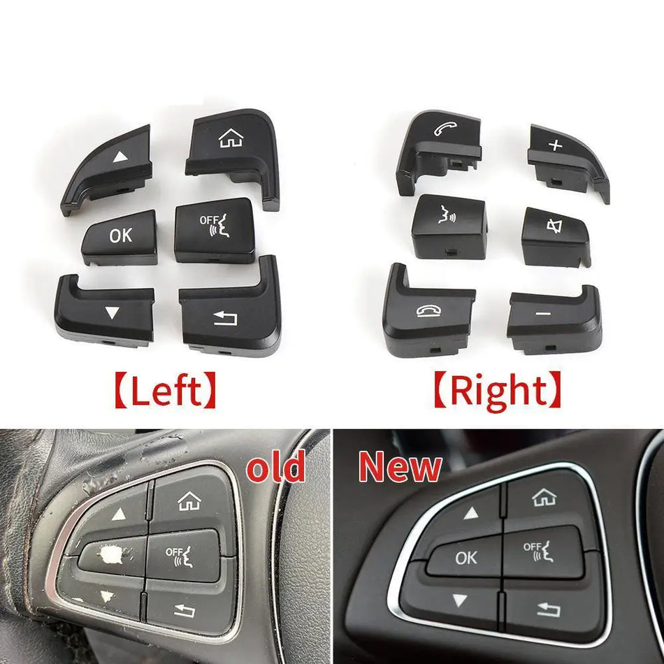 Buton de comutare multifuncțional pentru volan pentru Mercedes-Benz W205 W253 Clasa C GLC