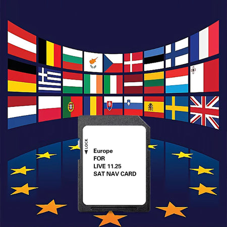 Carminat Live 11.25 SD Card &ndash; Europe Maps 2024 Update CHINA
