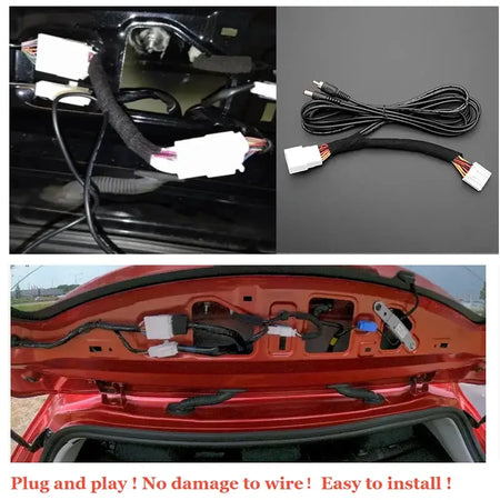 For Mazda 3 Mazda3 Axela BM BN Sedan 2014~2018 Car Rear View Reverse Camera For OEM Original Display Compatible Plug and Play by InterCyprus Trading Ltd