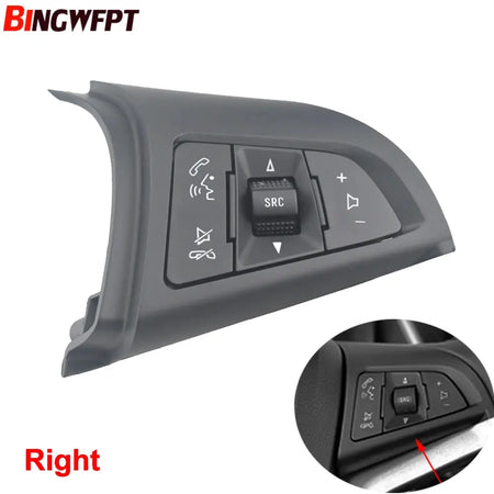 Steering Wheel Switch For Chevrolet Cruze 2009 - 2014 Bluetooth Phone Cruise Control Remote Control Button by InterCyprus Trading Ltd