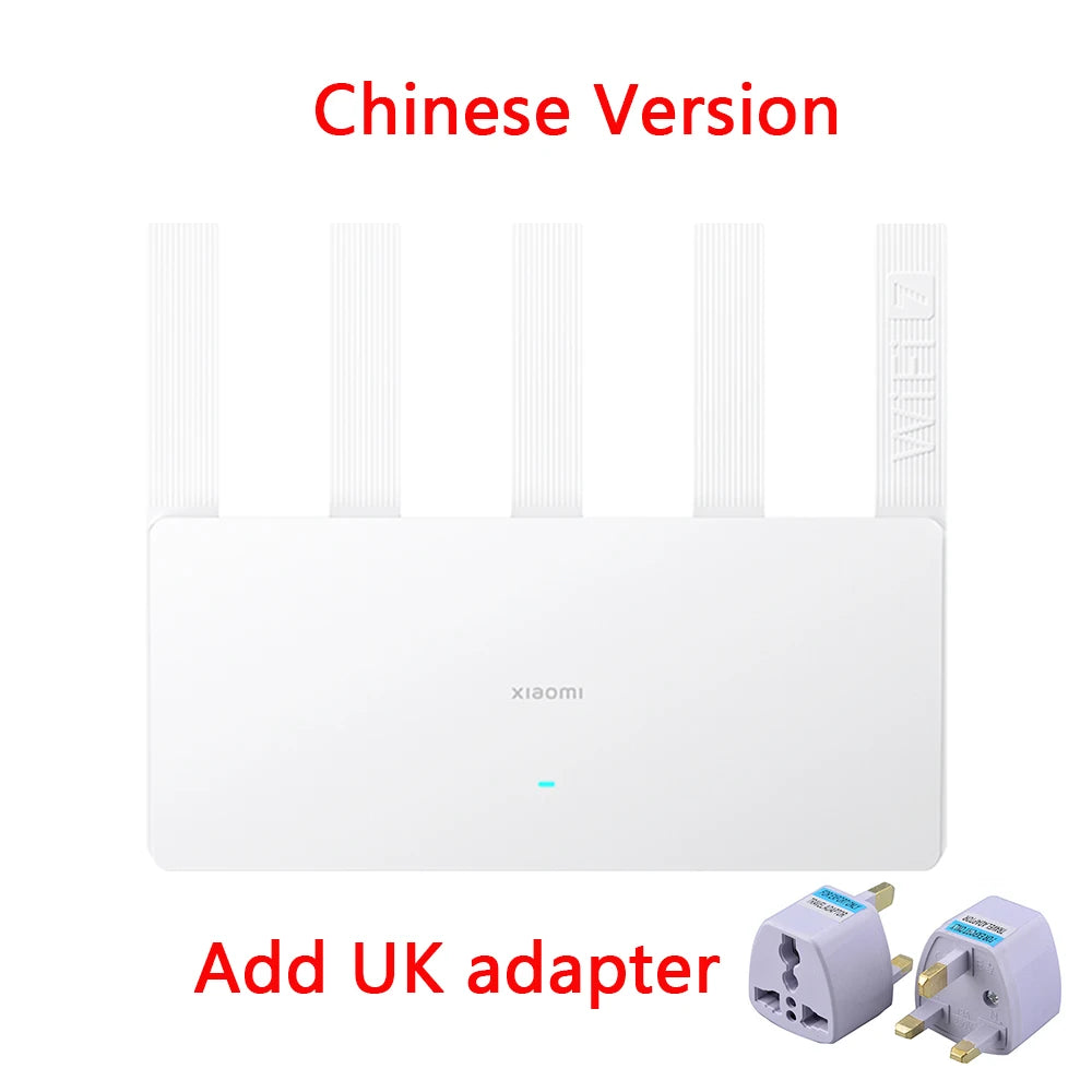 Xiaomi Router BE5000 Wi-Fi 7 Dual-Frequency Mesh with 2.5G Port Add UK adapter