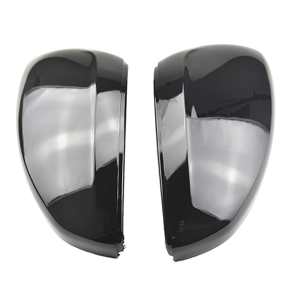 Rearview Mirror Cover Trim Glossy Black for Peugeot 208 2008 2012-2018