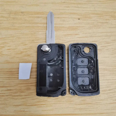 1Pcs Key Shell For Great Wall HAVAL HOVER H3 H5 Car Remote Flip Key Case Shell Fob Replacement 3 Button Key Shell With Logo by InterCyprus Trading Ltd