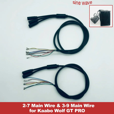 KWHEEL Main Wire Cable for Kaabo Wolf GT, PRO &amp; PRO+ Electric Scooters GT 2-7 3-9 Wire / CHINA