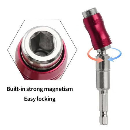 1 Quarter Hex Magnetic Ring Screwdriver Bits &ndash; Quick Change