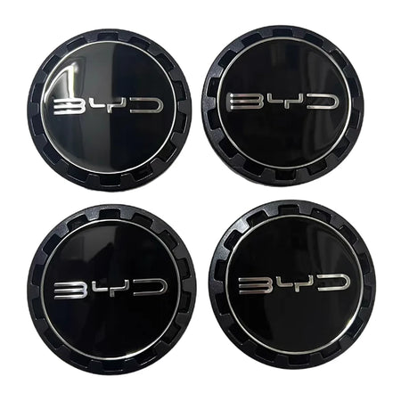 Plastic Wheel Center Caps For BYD Han Qin Seal Dolphin by InterCyprus Trading Ltd