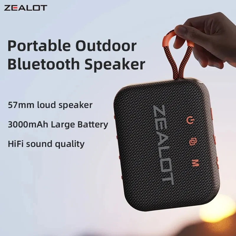 ZEALOT-S75 &ndash; Dual Driver, IPX6 Waterproof Outdoor Speaker