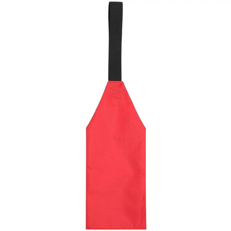 Travel Flag Red Warning Flag with Webbing for Kayak Towing Canoe Travel Trailer Truck Safety Accessories Kit No reflective strip