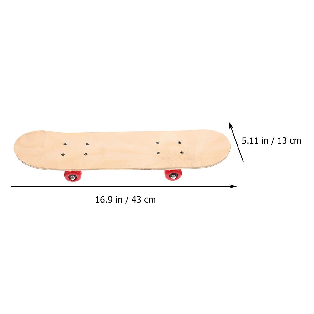 85X23 Inches Kids Blank Skateboard &ndash; DIY Graffiti Deck