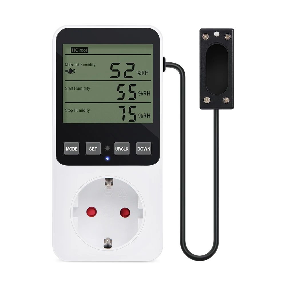 Humidity And Temperature Control Socket &ndash; Temp Sensor EU Plug