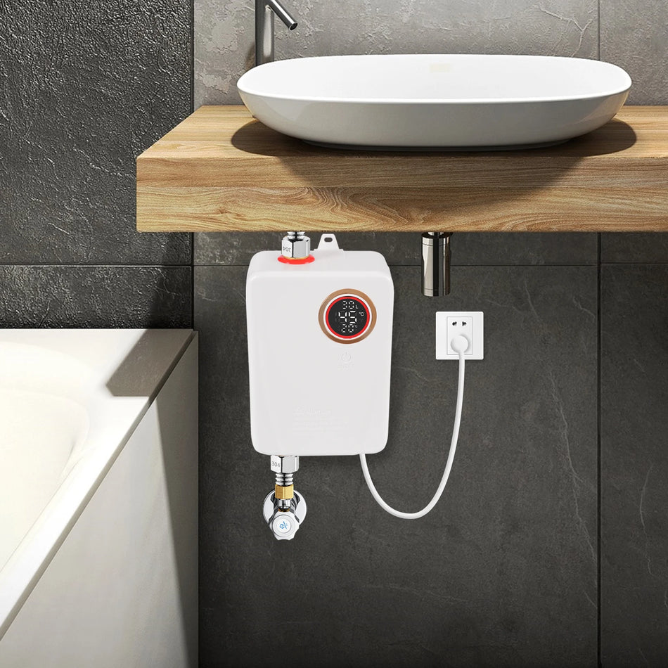 AC220V Elektrische Waterverwarmer, Wandgemonteerd Directe Verwarming, RVS